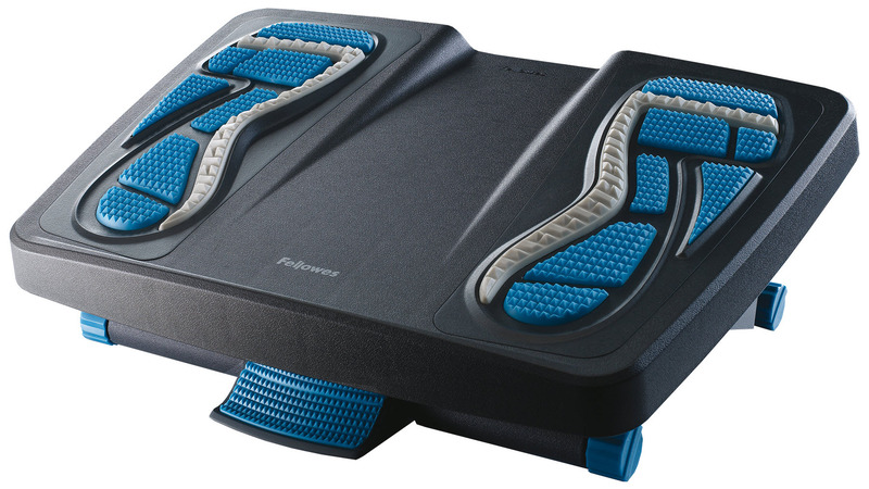 Fellowes Fussstütze Energizer, schwarz/blau