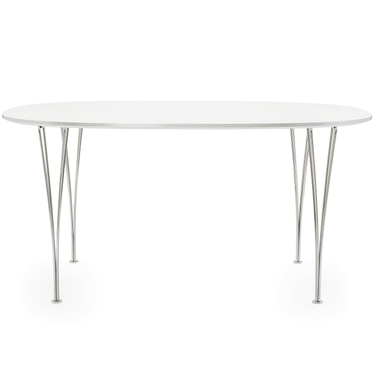 Fritz Hansen B612 tafel wit laminaat 150x100