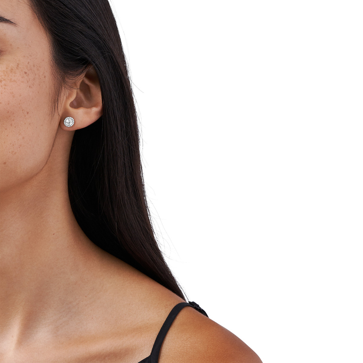 Boucles d'oreilles MICHAEL KORS argent 925 rhodié zirconias