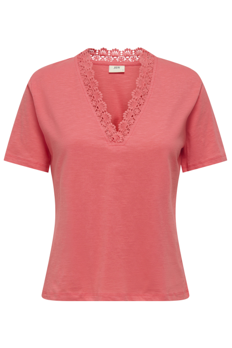 Jacqueline de Yong roze dames t-shirt