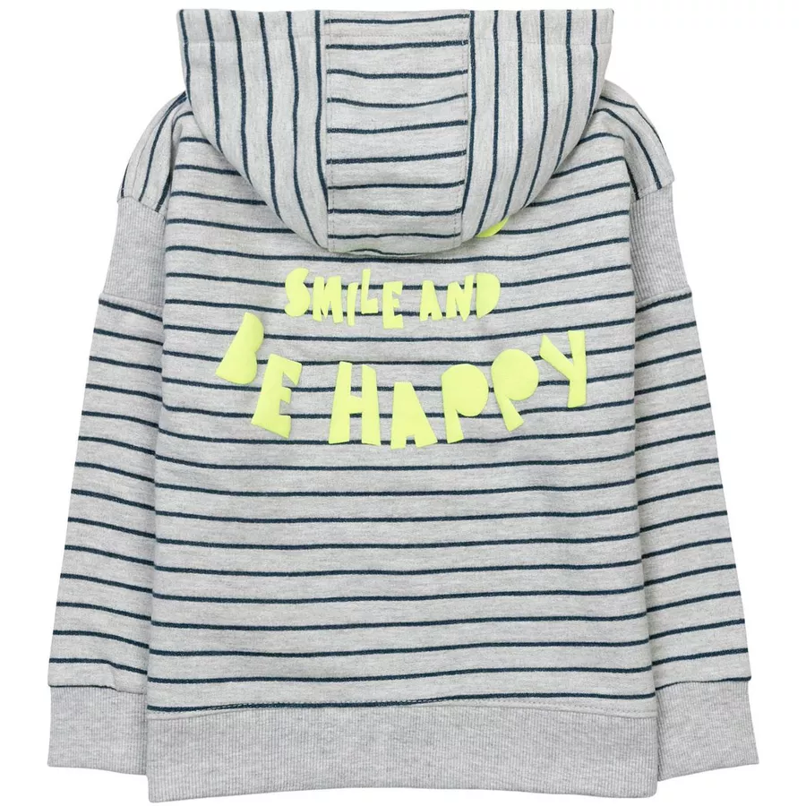 MINOTI Sweatjacke GrauDunkelblau