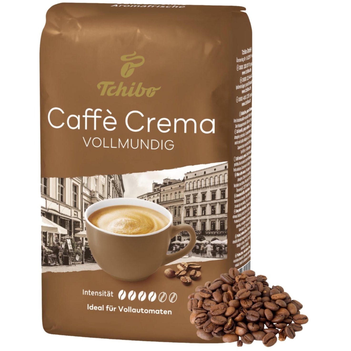 Tchibo Caffè Crema Vollmundig Bohnenkaffee