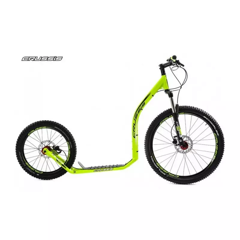 Trottinette Footbike CRUSSIS Cross 6.2 Green 26/20 HD
