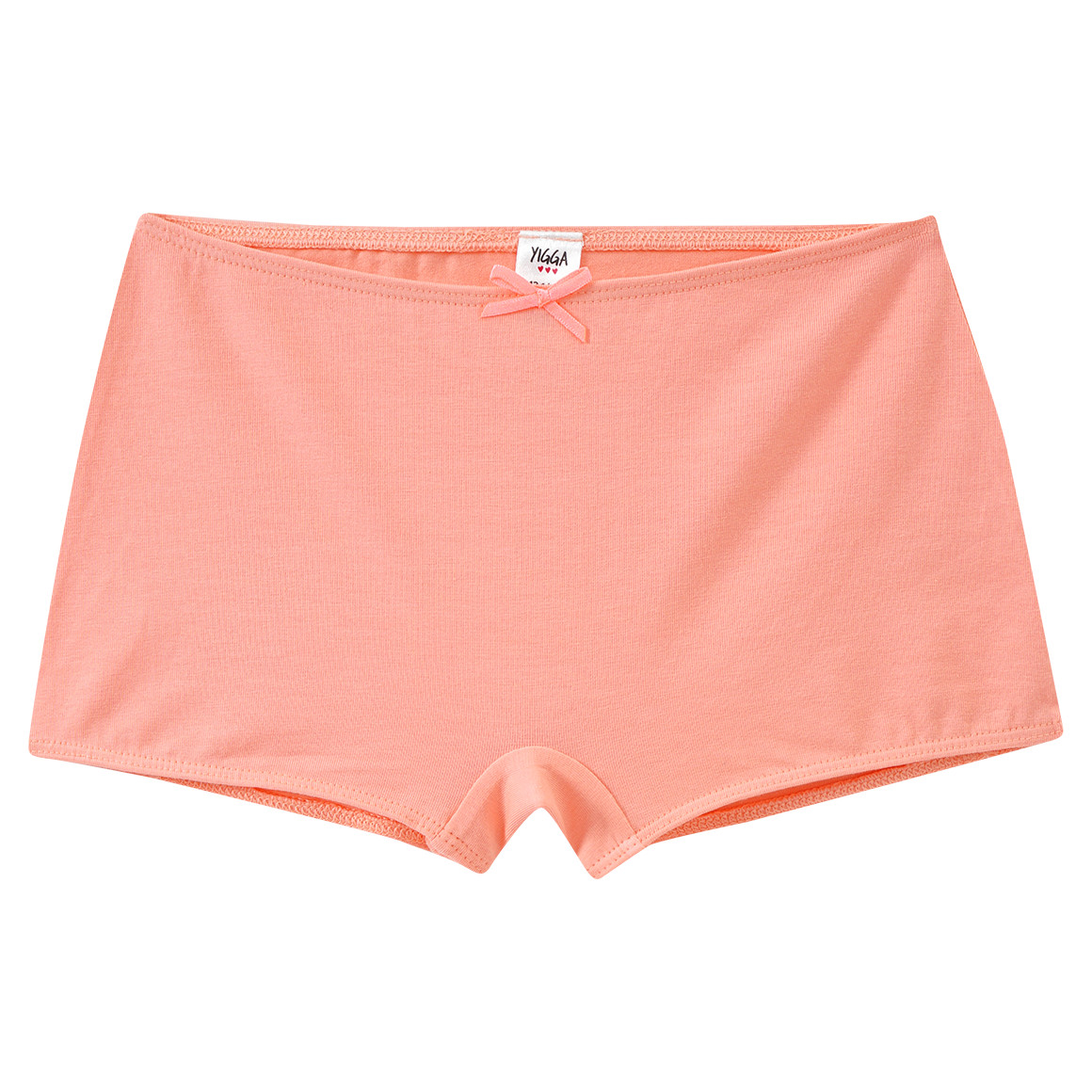 Yigga 3 Mädchen Pantys mit Bio-Baumwolle pink / apricot / rosa