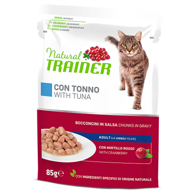 Trainer Natural Thunfisch 85g Nassfutter für Katzen