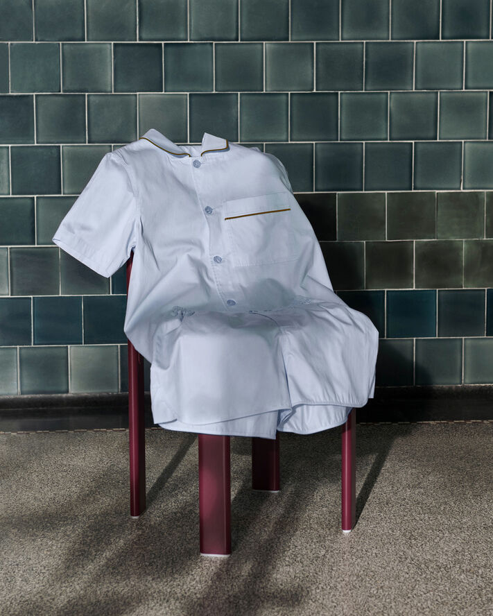 Hay Outline Pyjama L/S Shirt-XS/S-Laven
