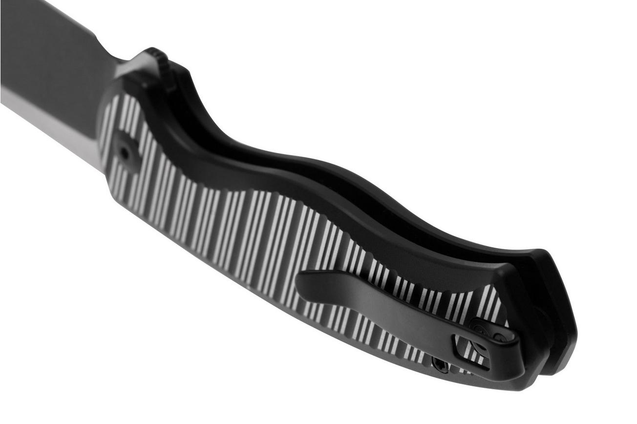 CIVIVI Stormhowl C23040B-1 Blackwashed Satin Nitro-V, Milled Black Aluminum, zakmes