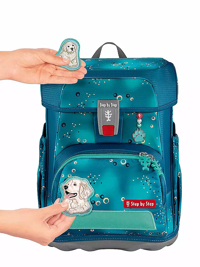 STEP BY STEP Schultaschen Set 5tlg CLOUD Basty  türkis