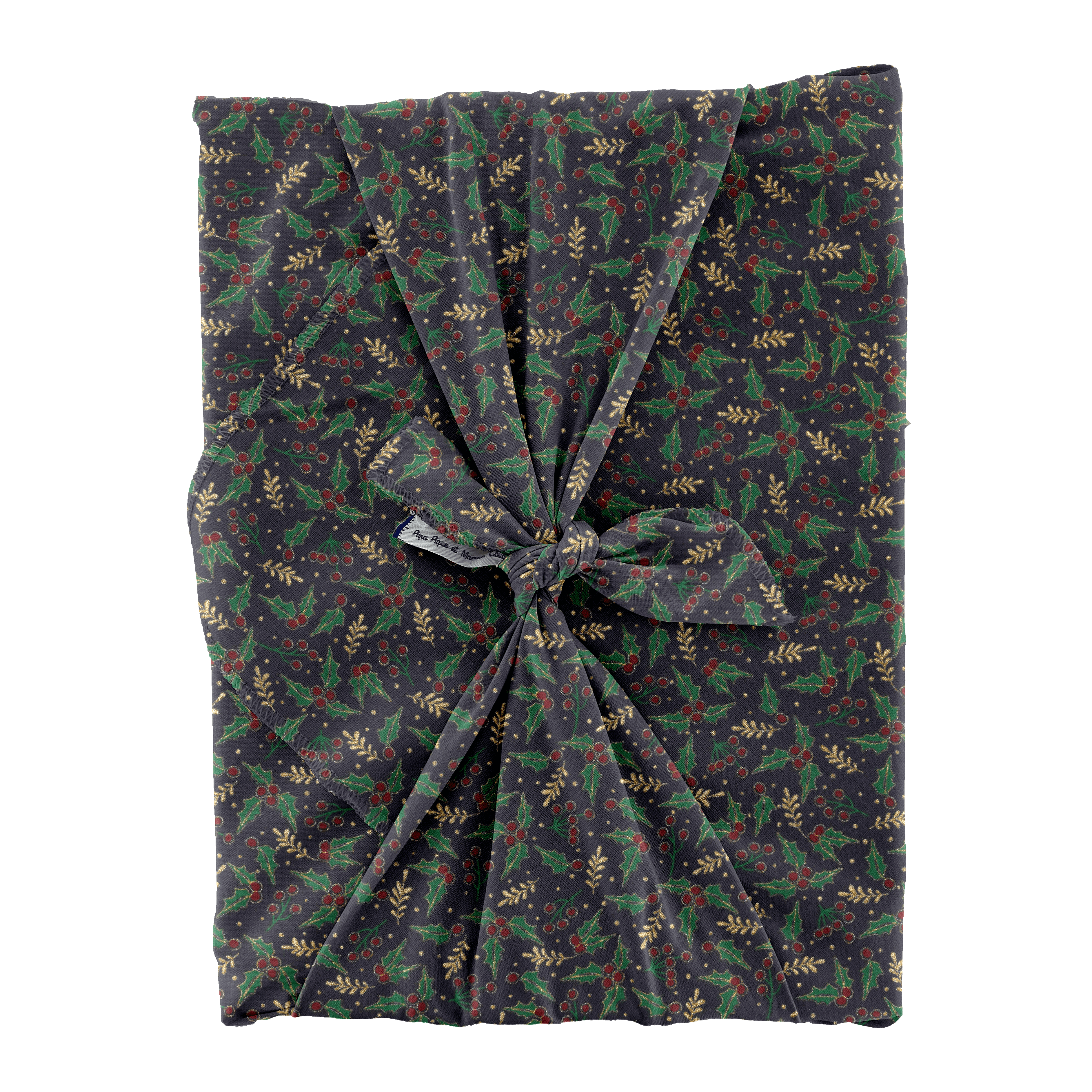 Furoshiki Grand 73 X 73 Cm Ex2350 Houx Marine