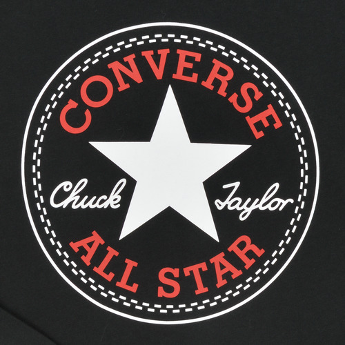 Converse - CHUCK PATCH LONG SLEEVE TEE - Noir