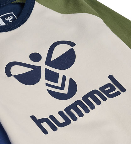 Hummel Body L/æ - hmlAssym - Black Iris m. Logo