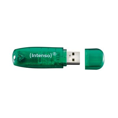 Intenso Rainbow Line - clé USB 8 Go - USB 2.0 - vert