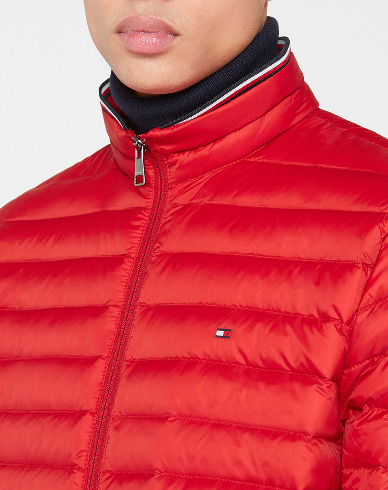 Tommy Hilfiger Doudoune Packable Down rouge