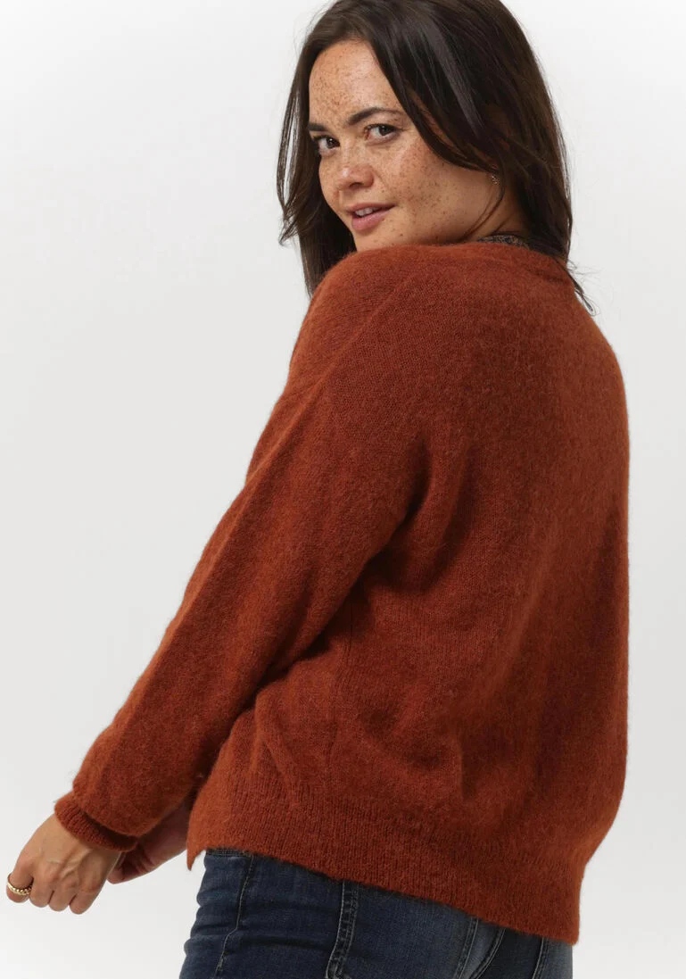 BY-BAR bruine by-bar vest liv cardigan