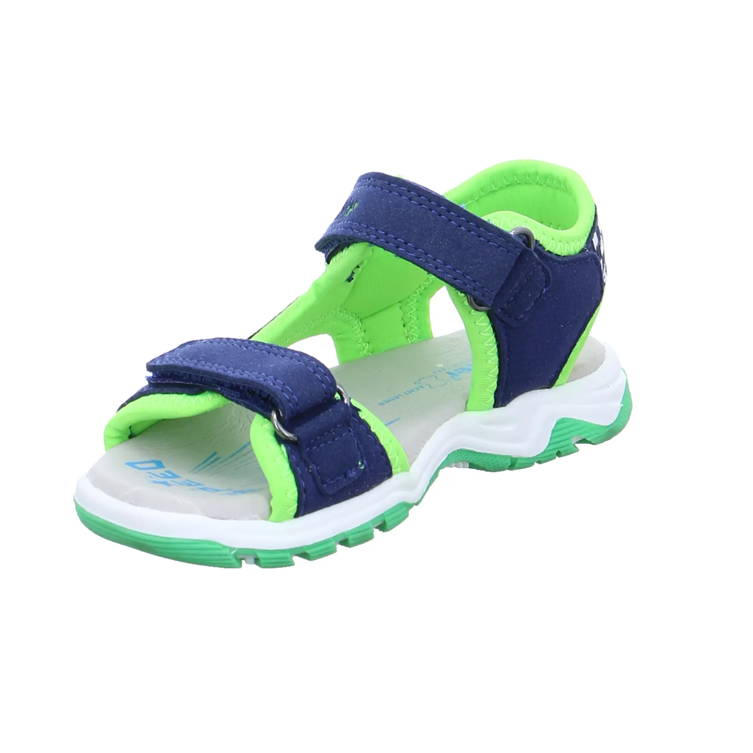 RICHTER Kleinkinder-Sandale Dunkelblau Textil  Sommerschuh