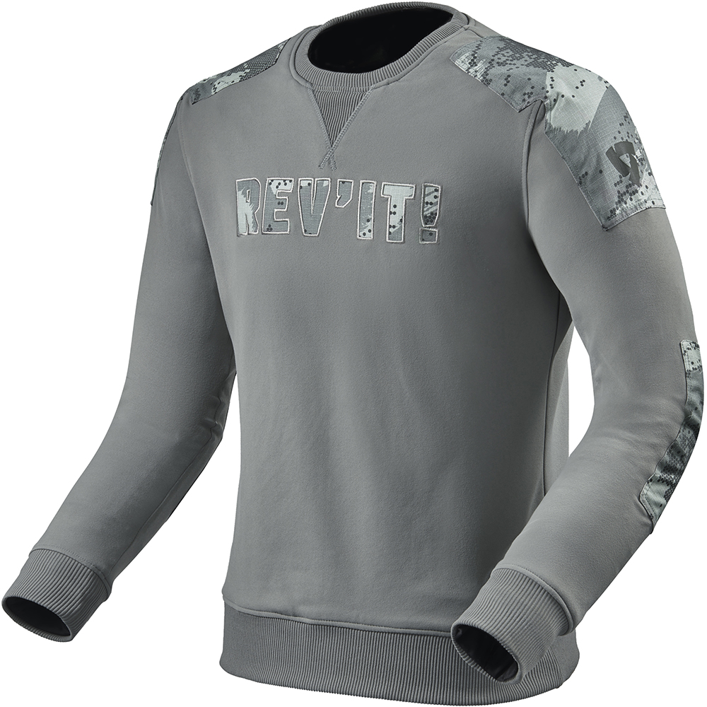 Rev'it - Sweat Whitby Gris Clair