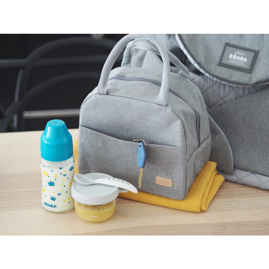 BEABA® Kühltasche graumeliert