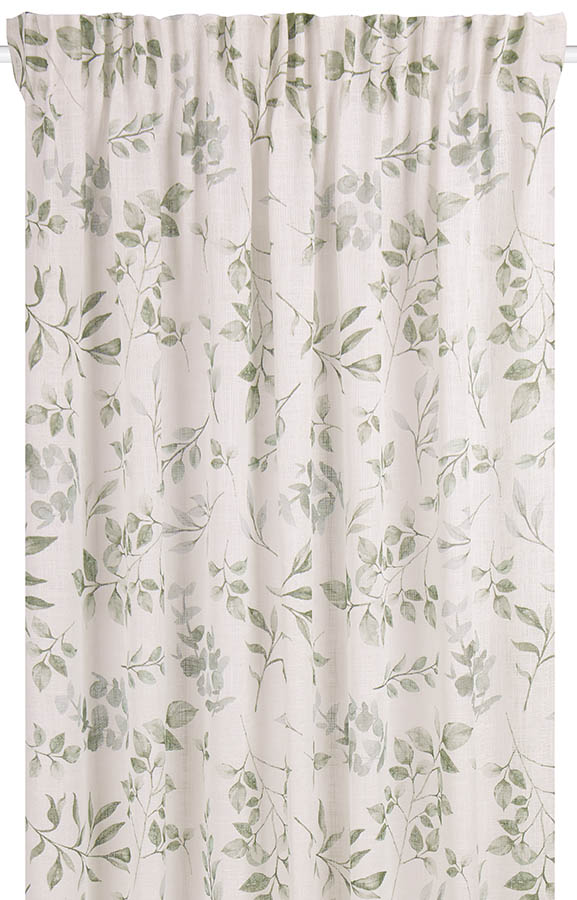 Elton gardin 140x160 grønn
