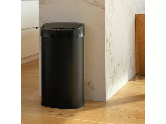 Poubelle de cuisine automatique MAJESTIC Noir Acier inoxydable 68 L