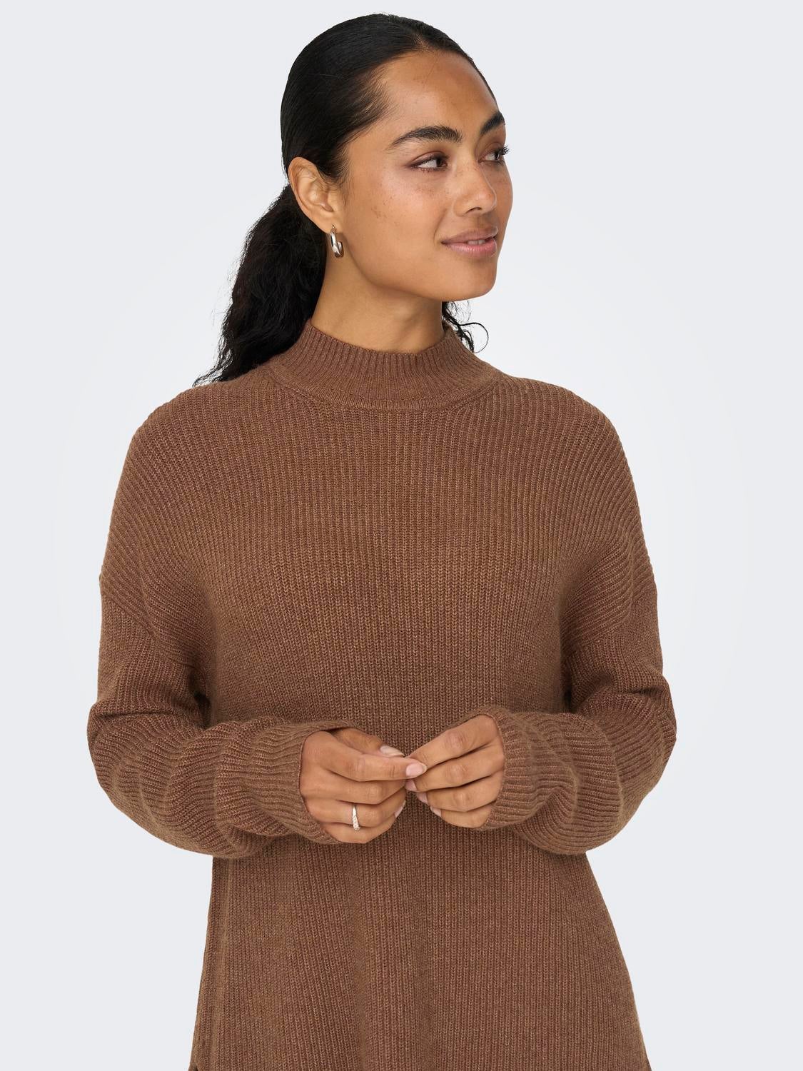 ONLKATIA Strickpullover Friar Brown