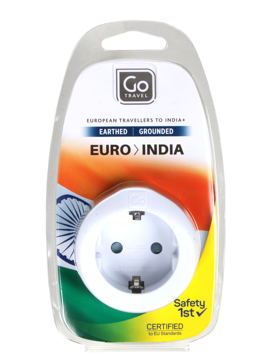 Adaptateur Go Travel Electrique Europe - Inde