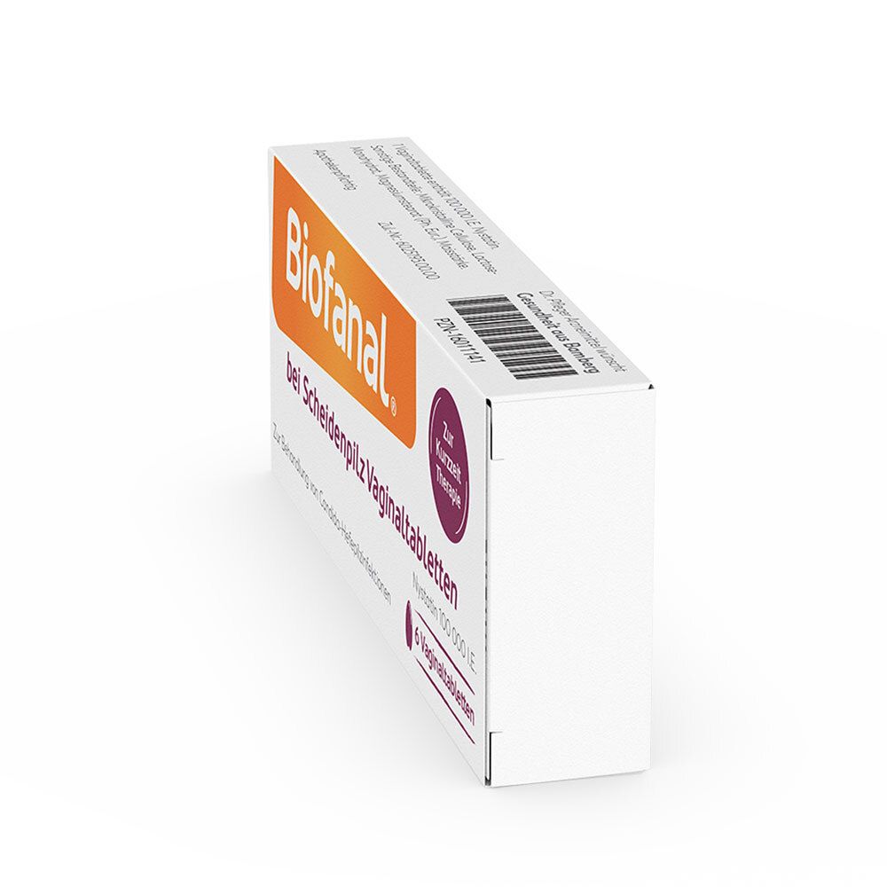 Biofanal® bei Scheidenpilz Vaginaltabletten