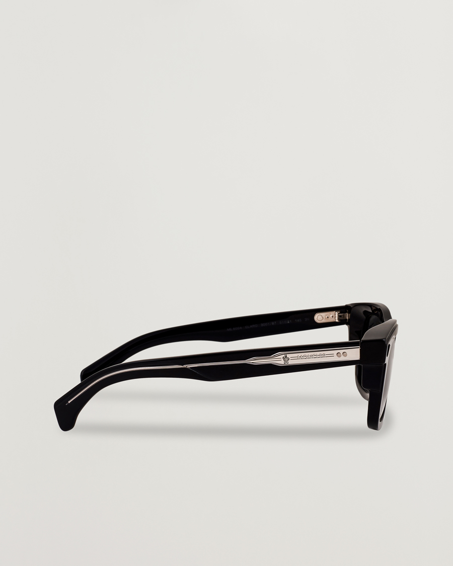Moncler Lunettes Claro Sunglasses Shiny Black