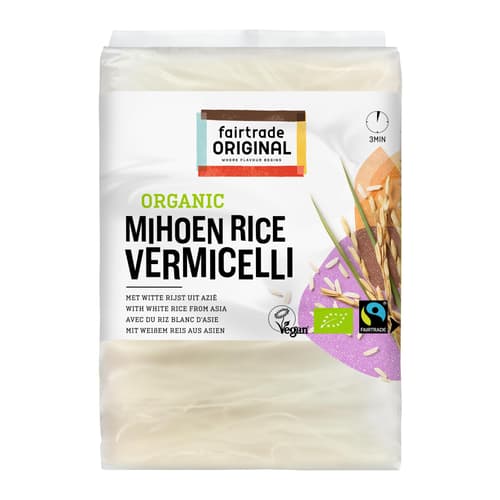 Fairtrade Original BIO Mihoen Vermicelli Reisnudeln