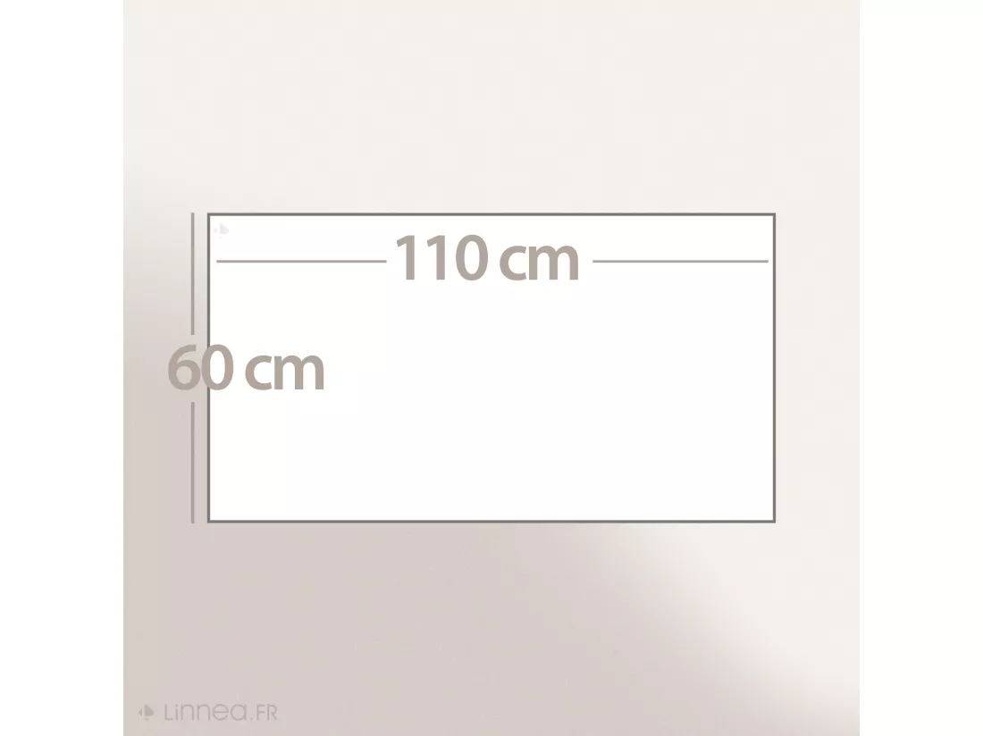 Tapis de bain ultra absorbant EPURE 60x110 cm bois marron