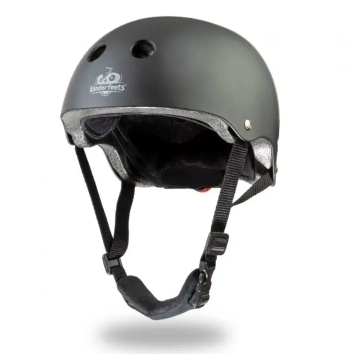 Spoke & Pedal Vélo d'Équilibre 12 Boulevard Noir + Casque Vélo Kinderfeets