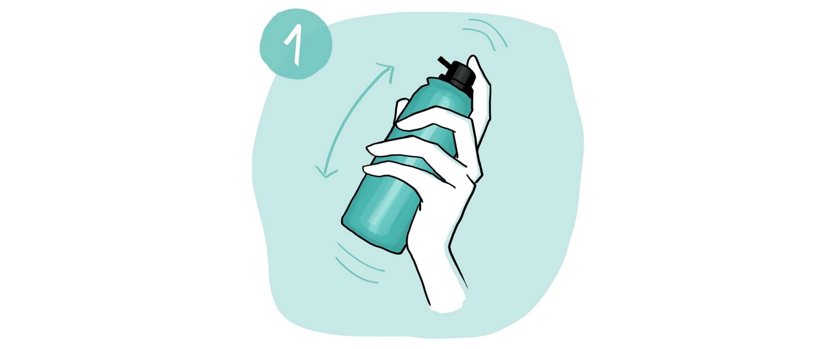 Haaransatz-Spray Magic Retouch BraunKaschiert den grauen Haaransatz in nur 3 Sekunden