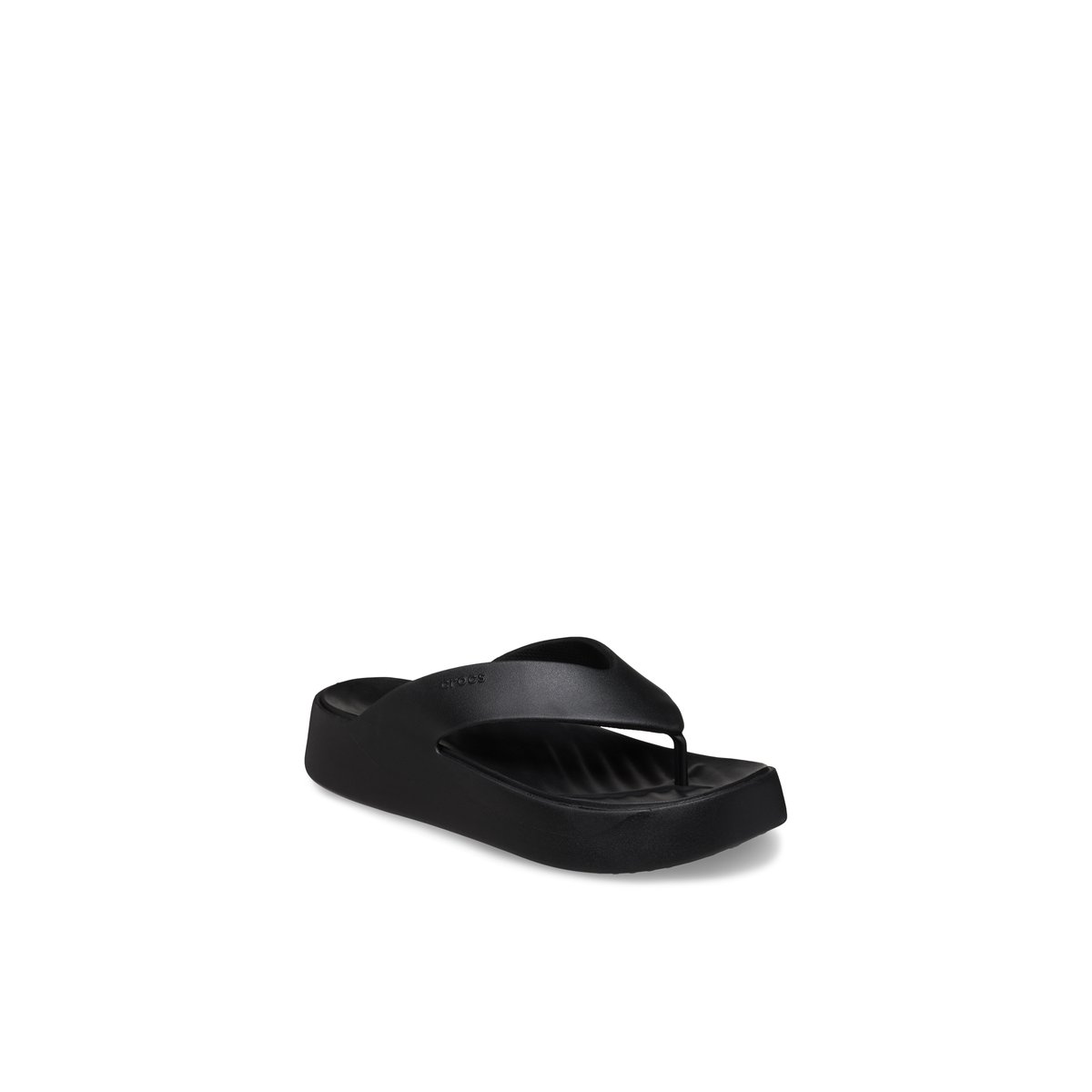 CROCS-Getaway_plat-Tongs sandales - Platforme - Noir