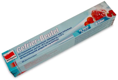 Quickpack Gefrierbeutel 3 Ltr.