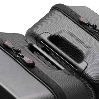 Valise SW-MOTECH KIT COMPLET URBAN ABS Noir (2x16.5 litres) - Noir