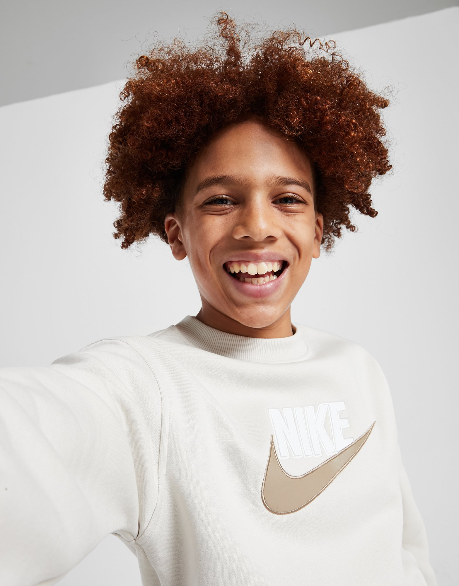 Nike Crew Sweatshirt/Shorts Set Junior