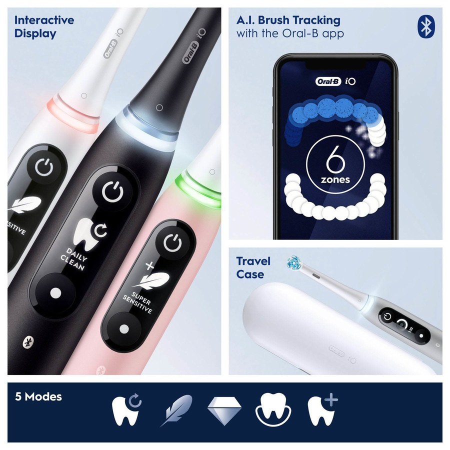 Oral-B iO6S Pink Sand Sensitive