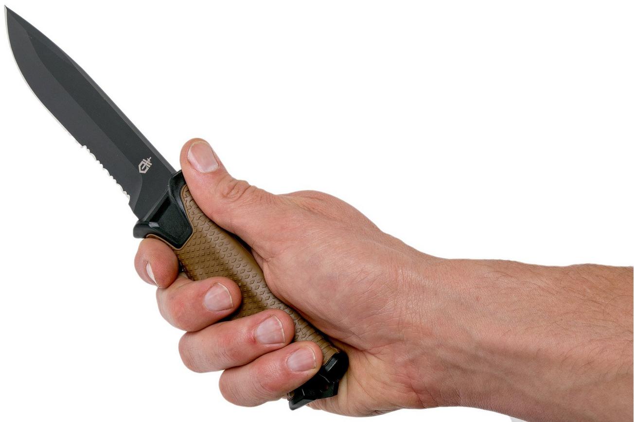 Gerber Strongarm Fixed Blade Coyote Brown SE 30-001059 vaststaand mes