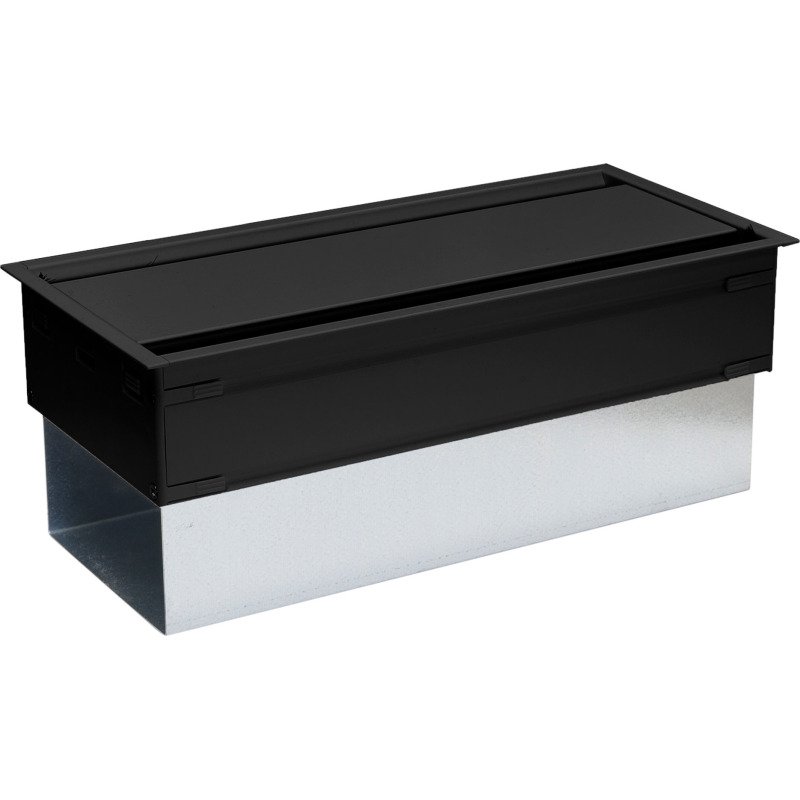 Top Access à ouverture double L 27 x P 13 cm pour bureaux et tables Ostrahl / Onyx / Pluggin