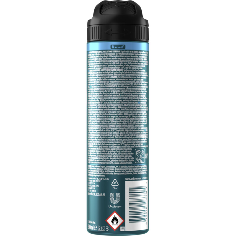 Rexona Men cobalt dry anti-transpirant spray