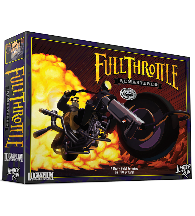 Full Throttle Remastered Collector's Edition (Limited Run) (Import)- PlayStation 4