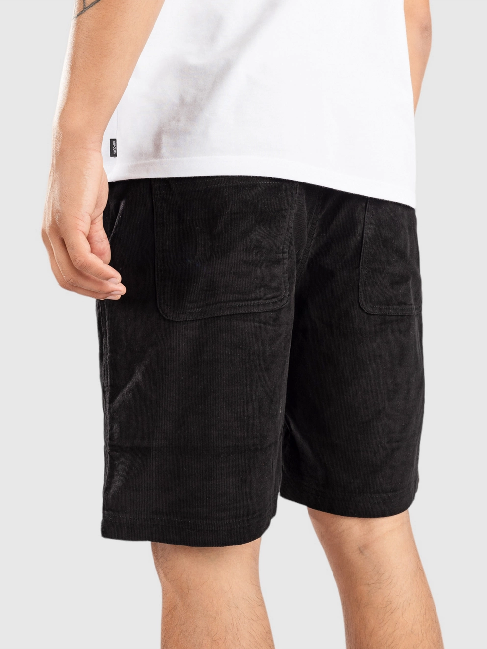 Blue Tomato Mini Cord Shorts black