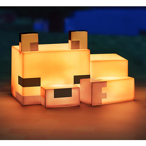 Minecraft ræve lampe - orange