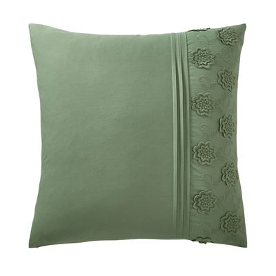 Linge de lit brodé fleurs - BECQUET CRÉATION