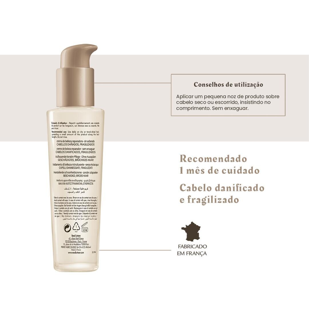 RENE FURTERER  Absolue Kératine Creme de Beleza Reparador - 100ml