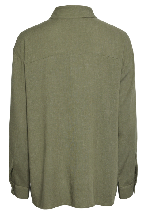 Pieces groene dames blouse