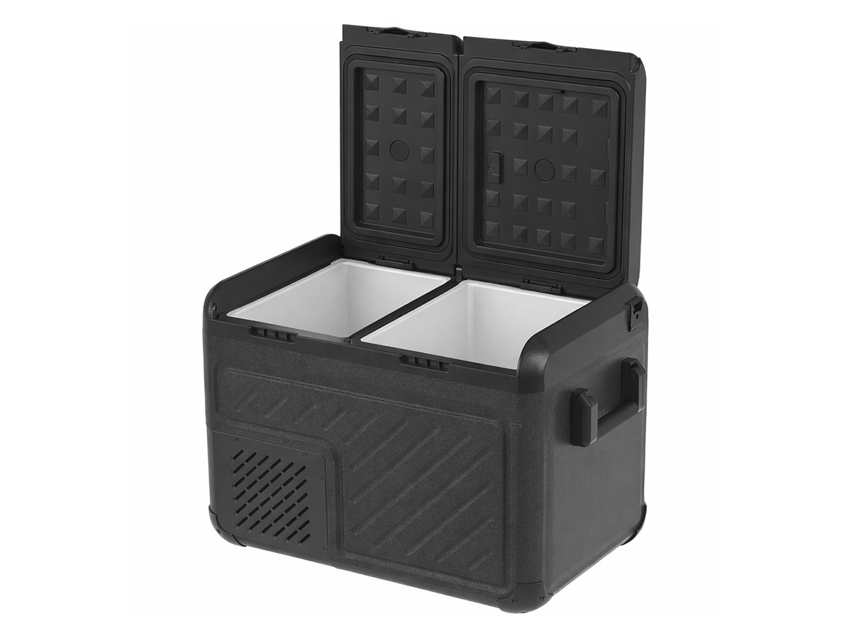 Auronic 35 liter Dual Zone compressor koelbox - Black/Grey
