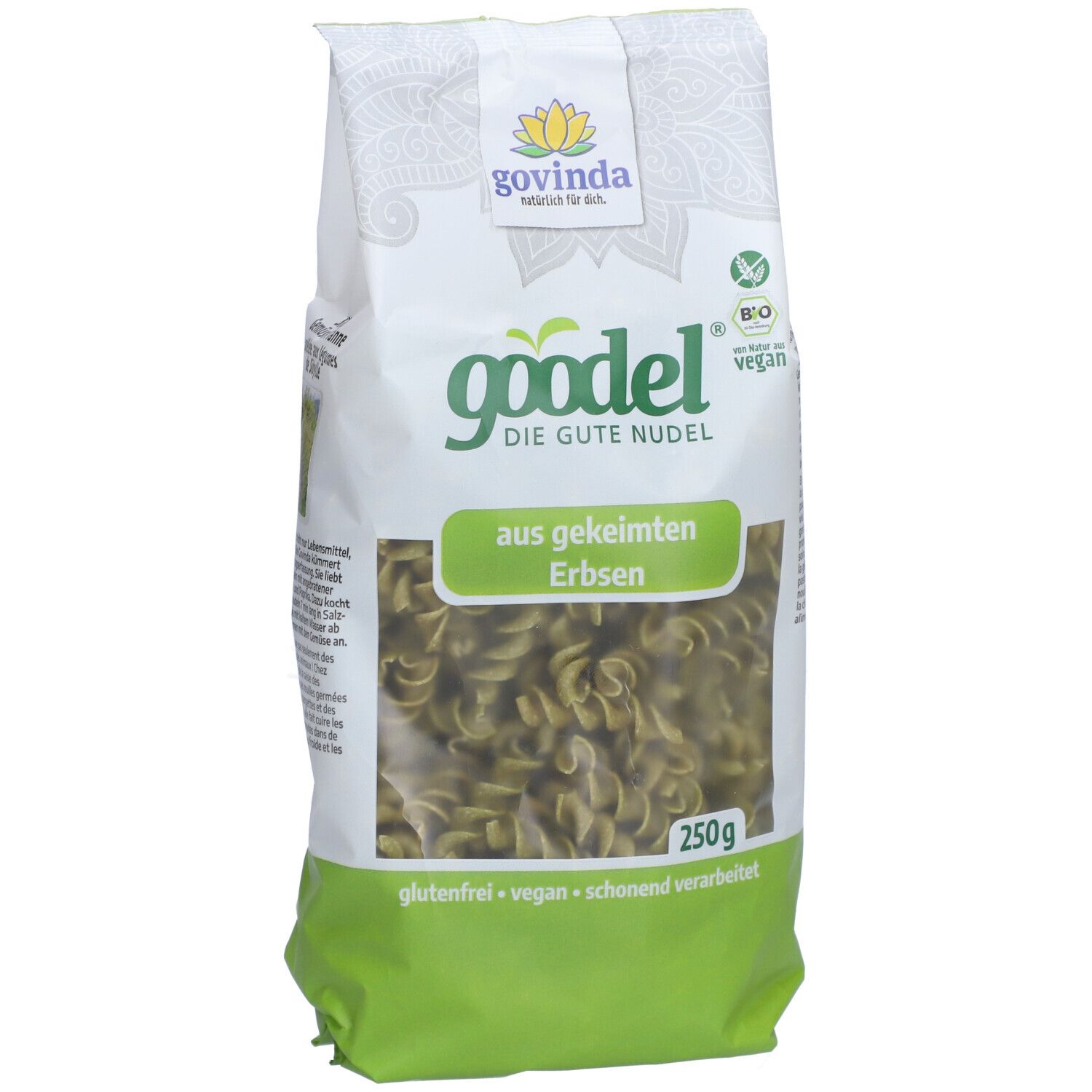 govinda Gekeimte Nudeln Erbse