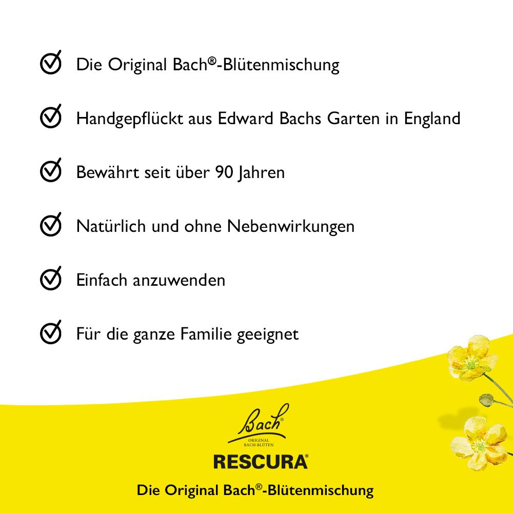 Bach® RESCURA™ Tropfen Kids alkoholfrei + Bach® RESCURA® NIGHT Kids