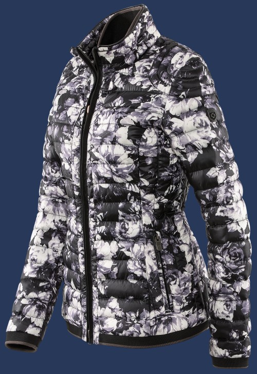 Helium Short FloRaHiTec, Black White Flowers