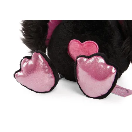 NICI Kuscheltier Schwarzer Love Schwan GREEN, 35 cm